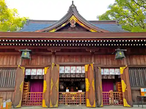 若宮八幡社の本殿・本堂