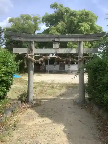 八幡社（下門八幡社）の鳥居