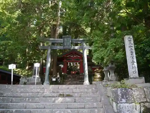 日光二荒山神社中宮祠の鳥居