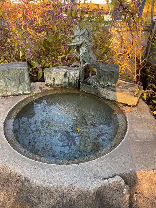 横樋観音の手水舎