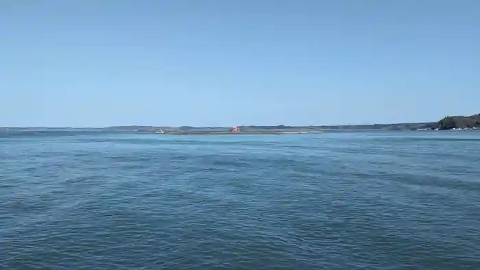 牡蠣島辨天神社の本殿