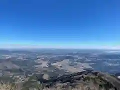 筑波山神社 女体山御本殿の景色