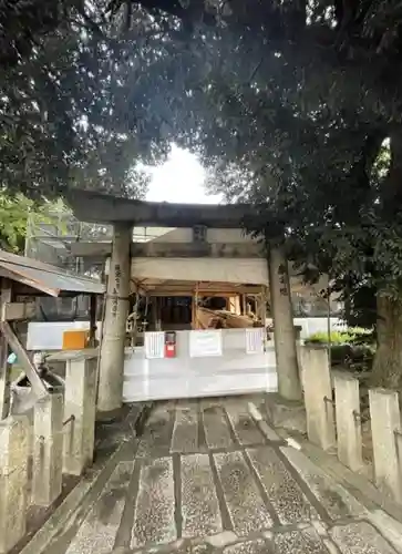 貴布禰神社の鳥居