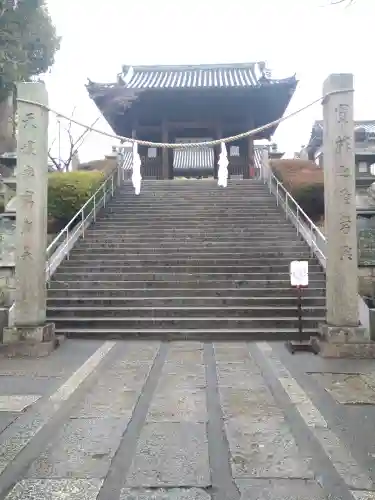 阿智神社の山門