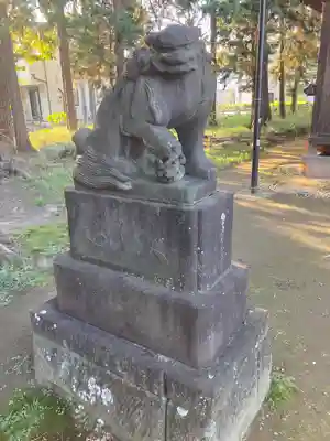 久伊豆神社の狛犬