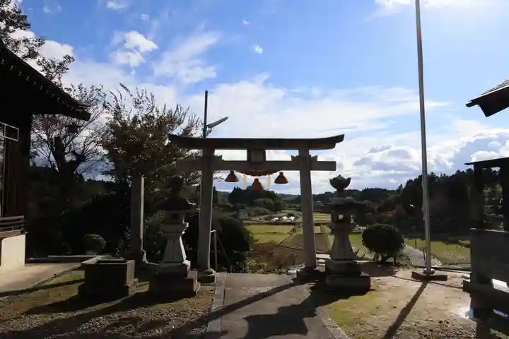 長屋神社の鳥居