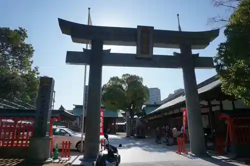 十日恵比須神社の鳥居