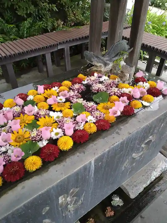 龍華寺の手水舎