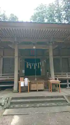 米川八幡神社の本殿・本堂