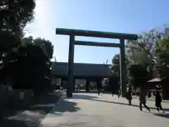 靖國神社の鳥居