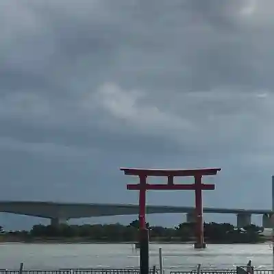 辨天神社の鳥居