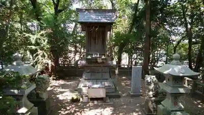 権現塚古墳の本殿・本堂