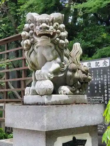 富部神社の狛犬