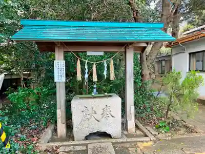 豊功神社の手水舎