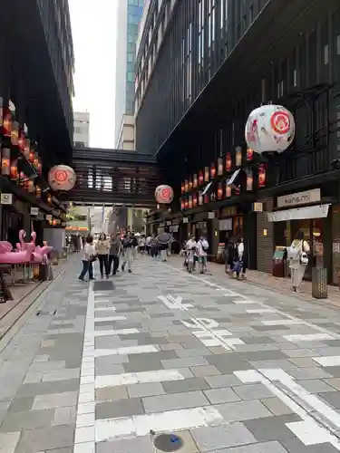 福徳神社（芽吹稲荷）の周辺