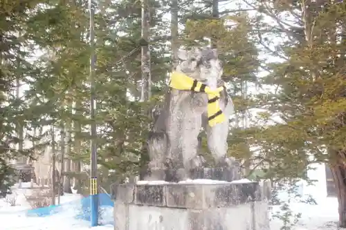 鹿追神社の狛犬
