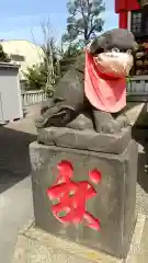 元郷氷川神社の狛犬