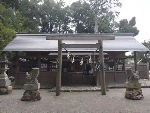 磯部神社の鳥居