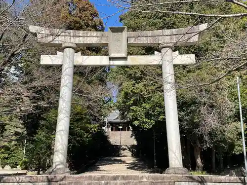 八柱神社の鳥居