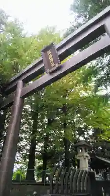 諏訪神社の鳥居