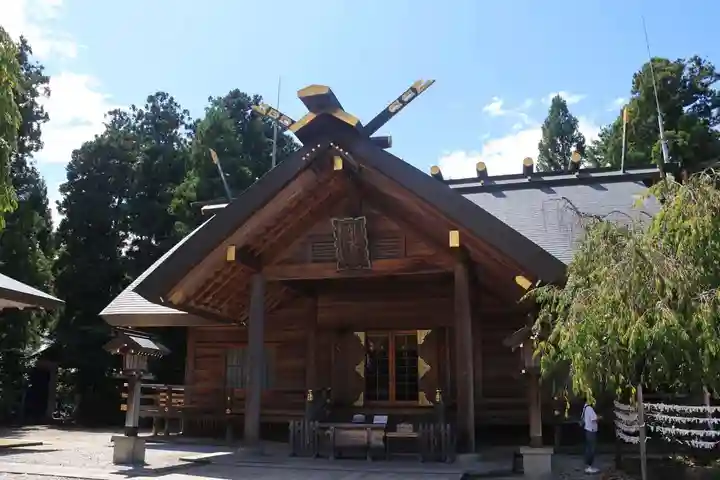 開成山大神宮の本殿・本堂