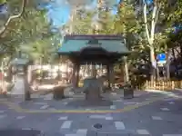 諏訪大社下社秋宮の手水舎