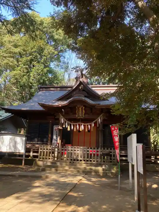 氷川女體神社の本殿・本堂