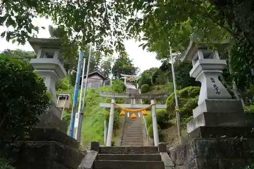 長屋神社の鳥居