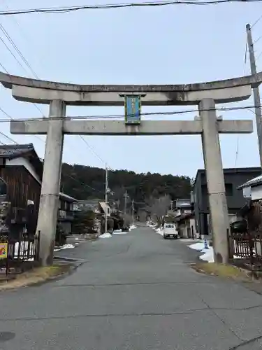 田中神社の鳥居