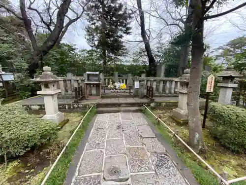 松陰神社のお墓