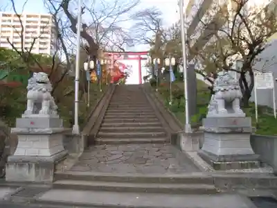 榴岡天満宮の狛犬