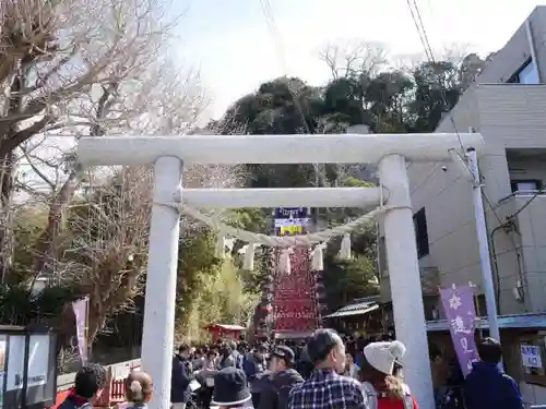 遠見岬神社の鳥居