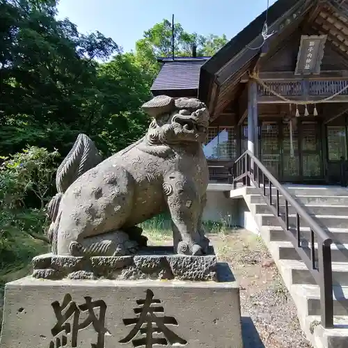 獅子内神社の狛犬