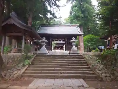 河口浅間神社の山門・神門