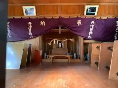 天津日神社の本殿