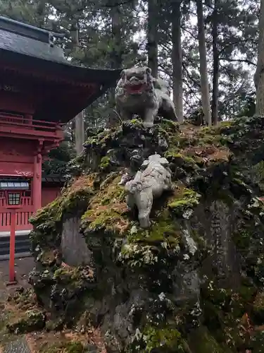 富士山東口本宮 冨士浅間神社の狛犬