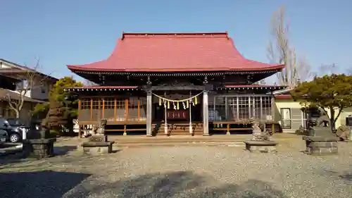 伊達神社の本殿