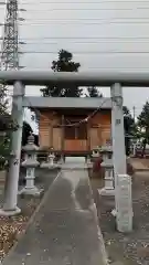 十二社神社の鳥居