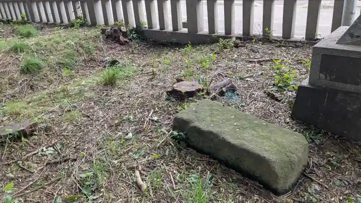 羽幌神社の庭園