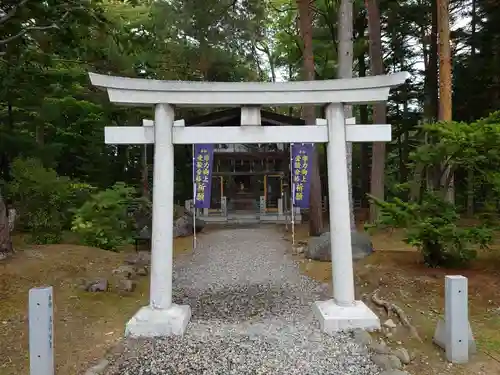 旭川天満宮の鳥居