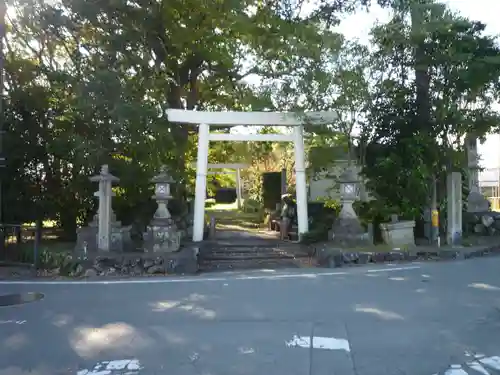 官舎神社の鳥居