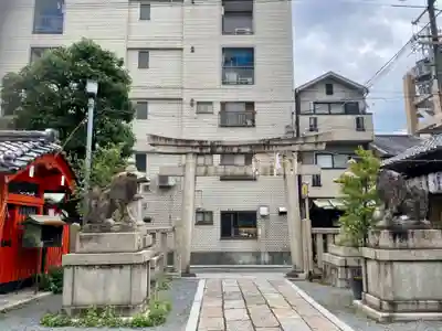 元祇園梛神社・隼神社の鳥居