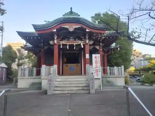 木場 洲﨑神社の本殿・本堂