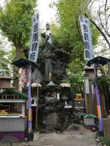 吉原弁財天本宮（吉原神社奥宮）の仏像