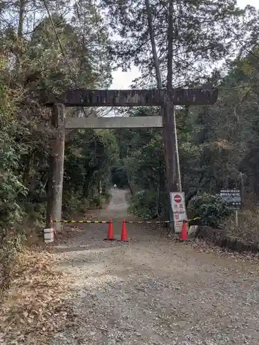 大縣神社の鳥居