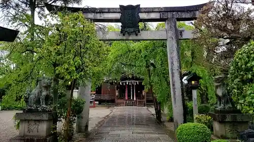 三輪坐恵比須神社の鳥居