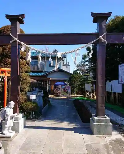 水宮神社の鳥居