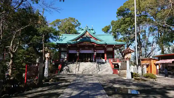 多摩川浅間神社の本殿・本堂