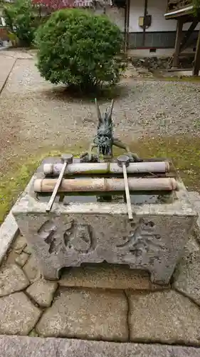 醍醐寺の手水舎