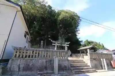 塩松神社の鳥居